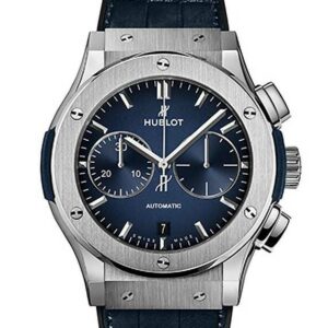 HUBLOT CLASSIC FUSION CHRONOGRAPH TITANIUM DEEP BLUE ウブロ クラシック・フュージョン クロノグラフ チタニウム ディープブルー 521.NX.6670.LR.JPN18