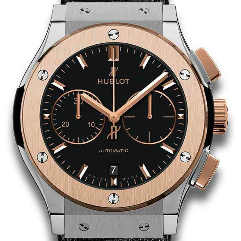 HUBLOT CLASSIC FUSION CHRONOGRAPH TITANIUM KING GOLD ウブロ クラシック・フュージョン クロノグラフ チタニウム キングゴールド 521.NO.1181.LR