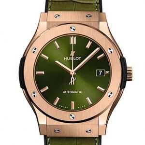 HUBLOT CLASSIC FUSION KING GOLD GREEN ウブロ クラシック・フュージョン キングゴールド グリーン 511.OX.8980.LR