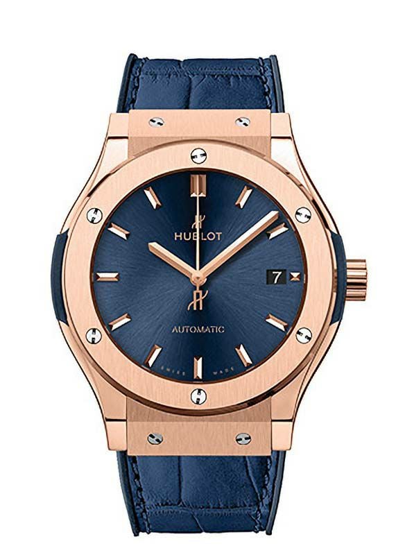 HUBLOT CLASSIC FUSION KING GOLD BLUE ウブロ クラシック・フュージョン キングゴールド ブルー 511.OX.7180.LR