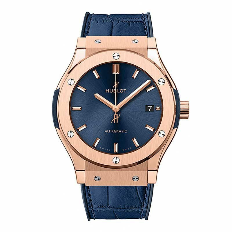 HUBLOT CLASSIC FUSION KING GOLD BLUE ウブロ クラシック・フュージョン キングゴールド ブルー 511.OX.7180.LR