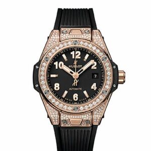 HUBLOT BIG BANG ONE CLICK KING GOLD PAVE ウブロ ビッグ・バン ワンクリック キングゴールド パヴェ 485.OX.1180.RX.1604