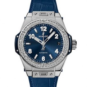 HUBLOT BIG BANG ONE CLICK STEEL BLUE DIAMONDS ウブロ ビッグ・バン ワンクリック スチール ブルー ダイヤモンド 465.SX.7170.LR.1204