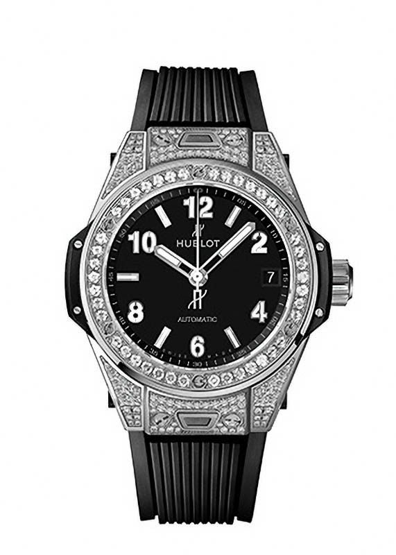 HUBLOT BIG BANG ONE CLICK STEEL PAVE ウブロ ビッグ・バン ワンクリック スチール パヴェ 465.SX.1170.RX.1604