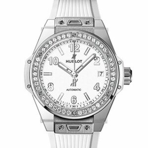 HUBLOT BIG BANG ONE CLICK STEEL WHITE DIAMONDS ウブロ ビッグ・バン ワンクリック スチール ホワイト ダイヤモンド 465.SE.2010.RW.1204
