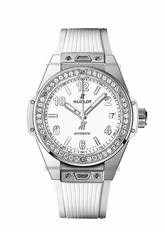 HUBLOT BIG BANG ONE CLICK STEEL WHITE DIAMONDS ウブロ ビッグ・バン ワンクリック スチール ホワイト ダイヤモンド 465.SE.2010.RW.1204