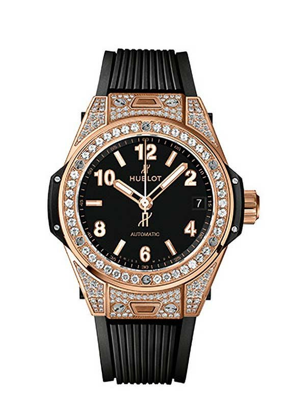 HUBLOT BIG BANG ONE CLICK KING GOLD PAVE ウブロ ビッグ・バン ワンクリック キングゴールド パヴェ 465.OX.1180.RX.1604