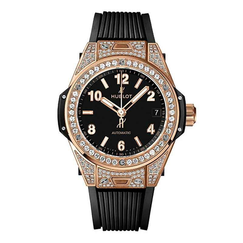 HUBLOT BIG BANG ONE CLICK KING GOLD PAVE ウブロ ビッグ・バン ワンクリック キングゴールド パヴェ 465.OX.1180.RX.1604