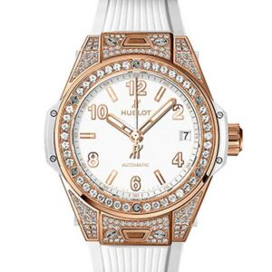 HUBLOT BIG BANG ONE CLICK KING GOLD WHITE PAVE ウブロ ビッグ・バン ワンクリック キングゴールド ホワイト パヴェ 465.OE.2080.RW.1604