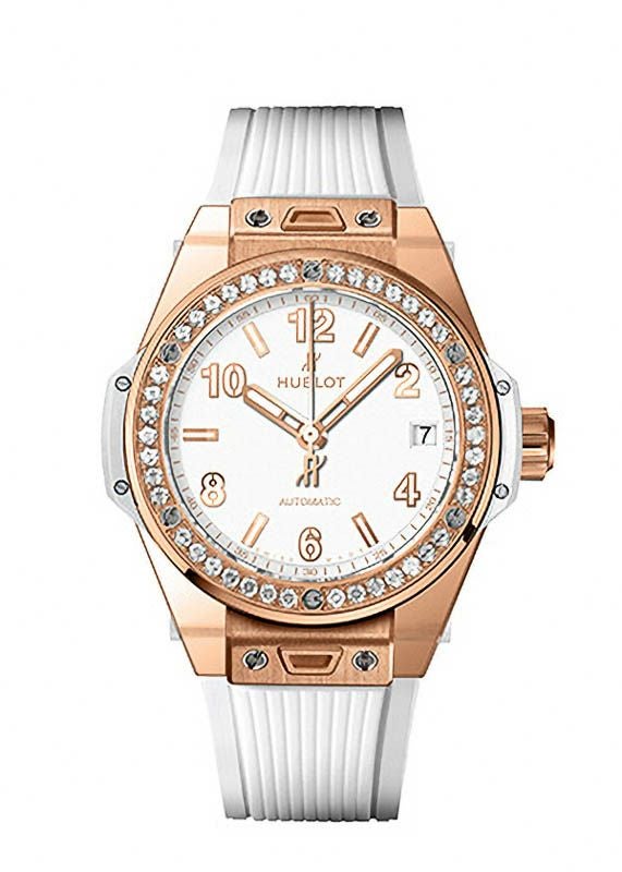 HUBLOT BIG BANG ONE CLICK KING GOLD WHITE DIAMONDS ウブロ ビッグ・バン ワンクリック キングゴールド ホワイト ダイヤモンド 465.OE.2080.RW.1204