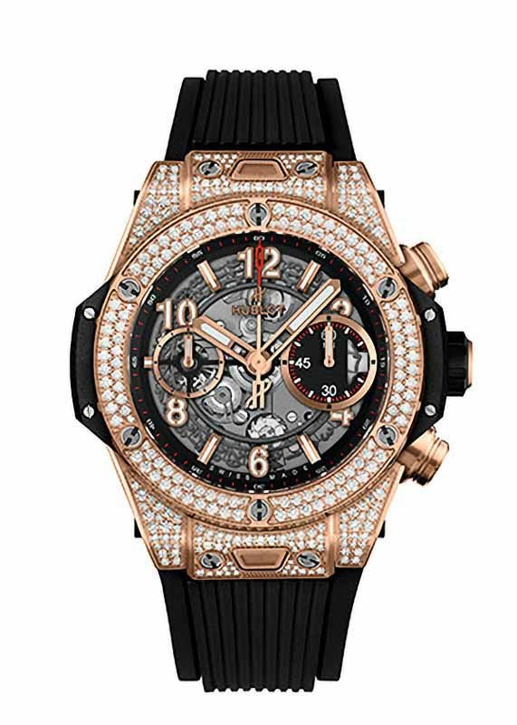 HUBLOT BIG BANG UNICO KING GOLD PAVE ウブロ ビッグ・バン ウニコ キングゴールド パヴェ 441.OX.1181.RX.1704
