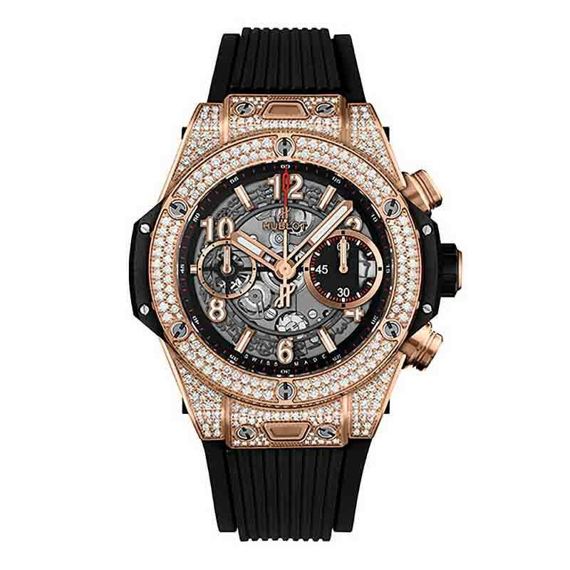 HUBLOT BIG BANG UNICO KING GOLD PAVE ウブロ ビッグ・バン ウニコ キングゴールド パヴェ 441.OX.1181.RX.1704