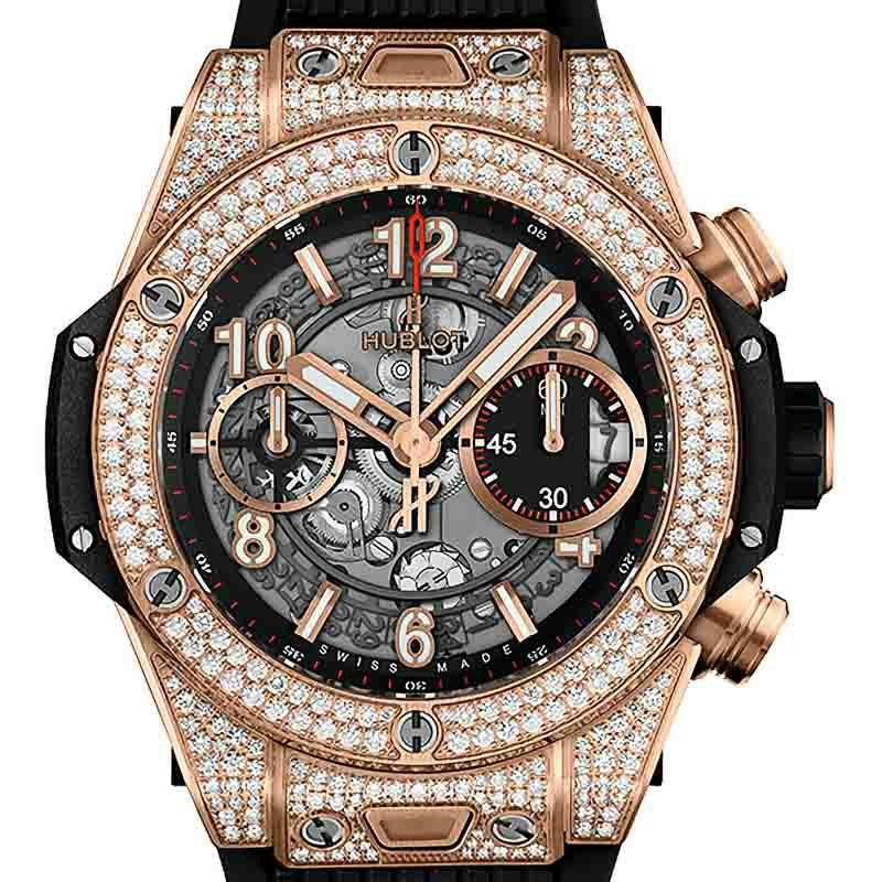 HUBLOT BIG BANG UNICO KING GOLD PAVE ウブロ ビッグ・バン ウニコ キングゴールド パヴェ 441.OX.1181.RX.1704