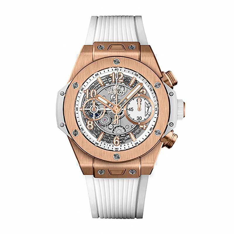 HUBLOT BIG BANG UNICO KING GOLD WHITE ウブロ ビッグ・バン ウニコ キングゴールド ホワイト 441.OE.2011.RW