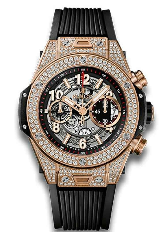 HUBLOT BIG BANG UNICO KING GOLD PAVE ウブロ ビッグ・バン ウニコ キングゴールド パヴェ 421.OX.1180.RX.1704