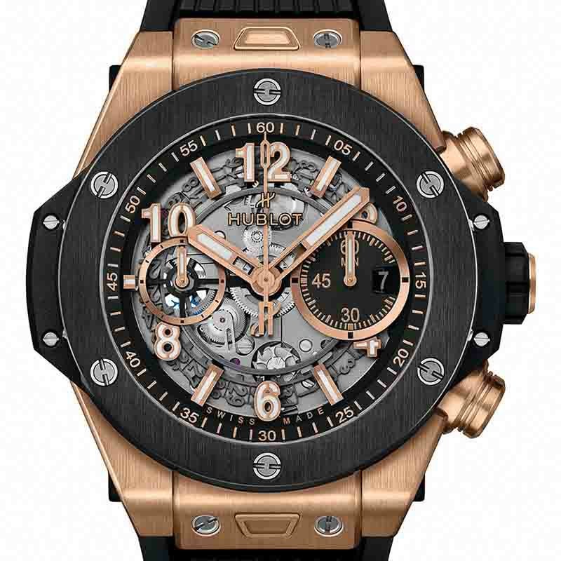HUBLOT BIG BANG UNICO KING GOLD CERAMIC ウブロ ビッグ・バン ウニコ キングゴールド セラミック 421.OM.1180.RX