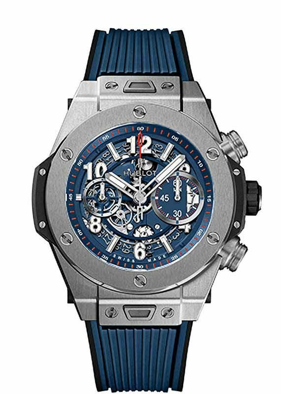 HUBLOT BIG BANG UNICO TITANIUM BLUE ウブロ ビッグ・バン ウニコ チタニウム ブルー 421.NX.5170.RX