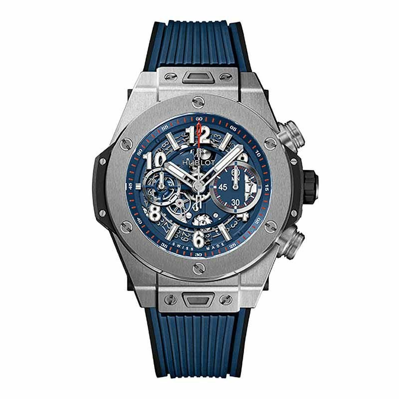 HUBLOT BIG BANG UNICO TITANIUM BLUE ウブロ ビッグ・バン ウニコ チタニウム ブルー 421.NX.5170.RX