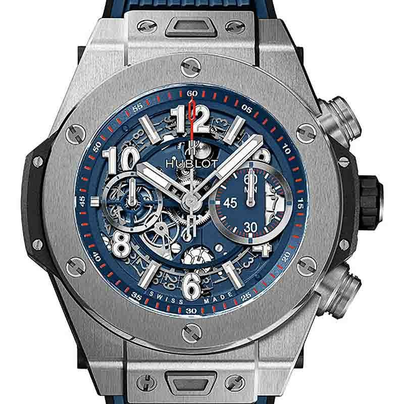 HUBLOT BIG BANG UNICO TITANIUM BLUE ウブロ ビッグ・バン ウニコ チタニウム ブルー 421.NX.5170.RX