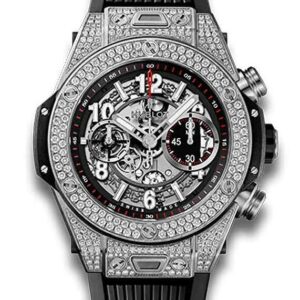 HUBLOT BIG BANG UNICO TITANIUM PAVE ウブロ ビッグ・バン ウニコ チタニウム パヴェ 421.NX.1170.RX.1704