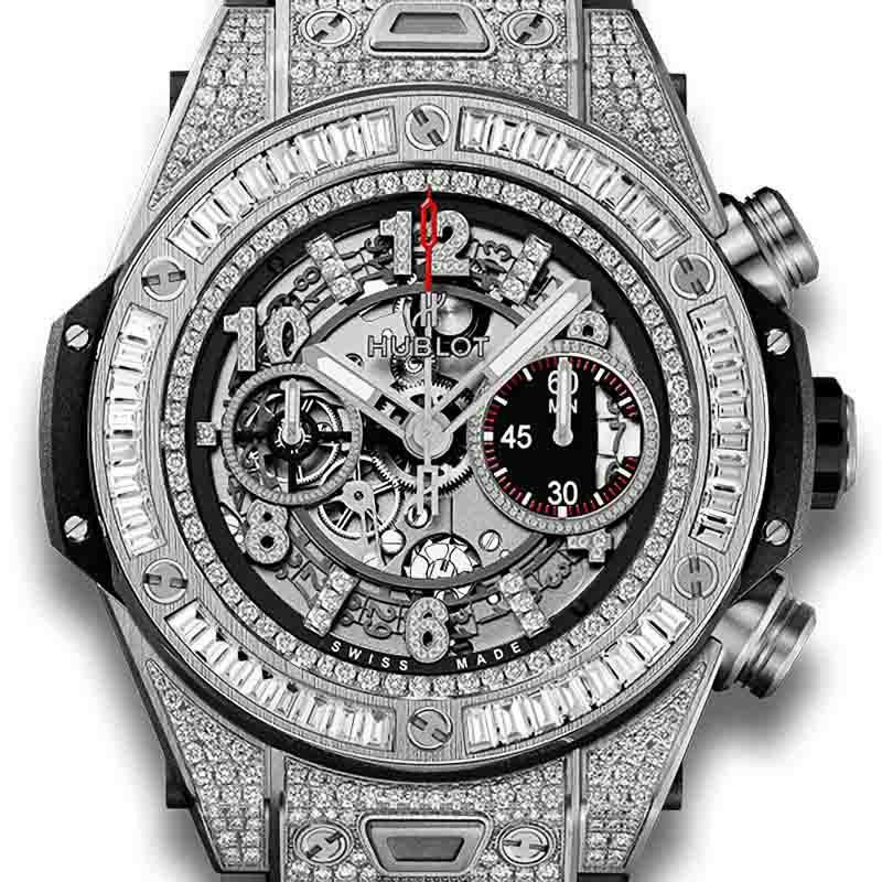 HUBLOT BIG BANG UNICO TITANIUM JEWELLERY ウブロ ビッグ・バン ウニコ チタニウム ジュエリー 421.NX.1170.RX.0904
