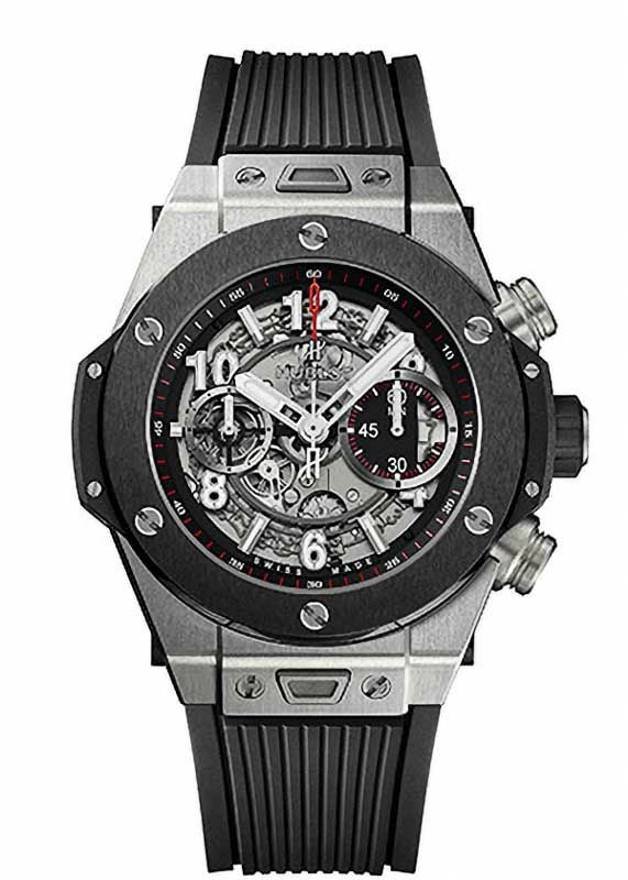 HUBLOT BIG BANG UNICO TITANIUM CERAMIC ウブロ ビッグ・バン ウニコ チタニウム セラミック 421.NM.1170.RX