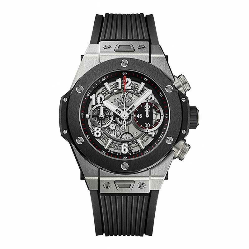HUBLOT BIG BANG UNICO TITANIUM CERAMIC ウブロ ビッグ・バン ウニコ チタニウム セラミック 421.NM.1170.RX