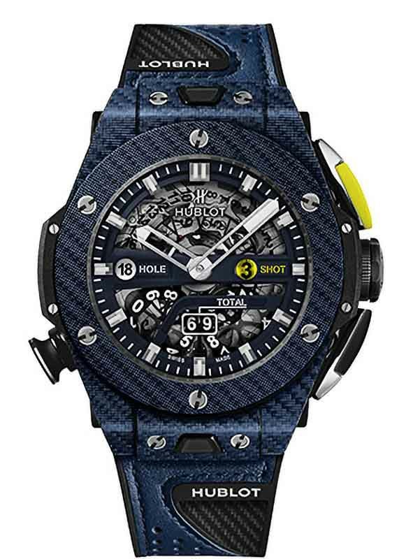 HUBLOT BIG BANG UNICO GOLF BLUE CARBON ウブロ ビッグ・バン ウニコ ゴルフ ブルーカーボン 416.YL.5120.VR