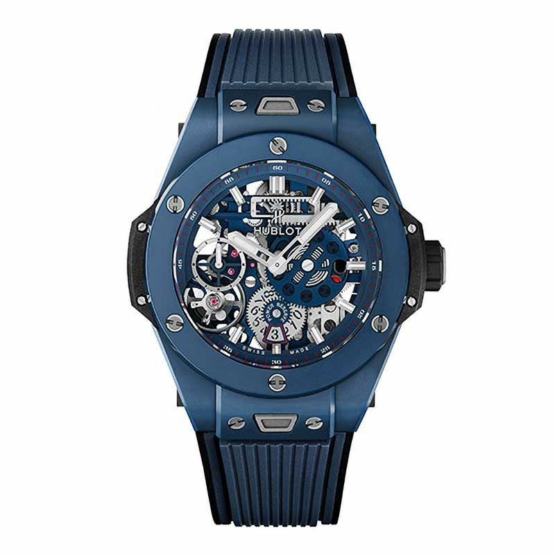 HUBLOT BIG BANG MECA-10 BLUE CERAMIC ウブロ ビッグ・バン メカ-10 ブルーセラミック 414.EX.5123.RX
