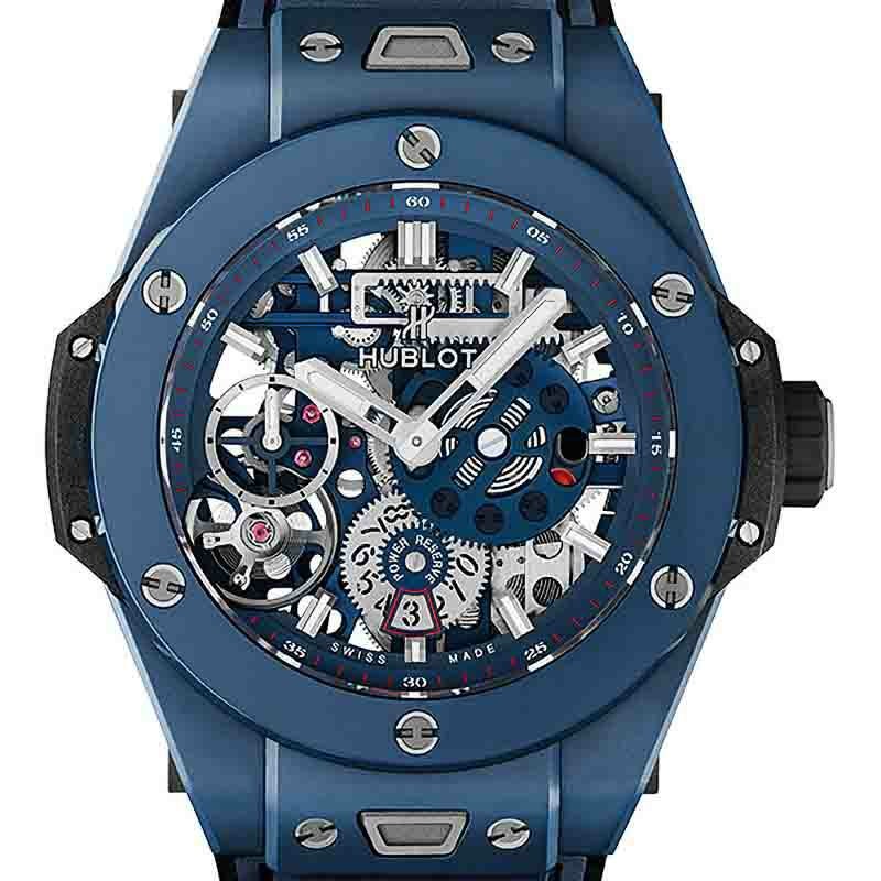 HUBLOT BIG BANG MECA-10 BLUE CERAMIC ウブロ ビッグ・バン メカ-10 ブルーセラミック 414.EX.5123.RX