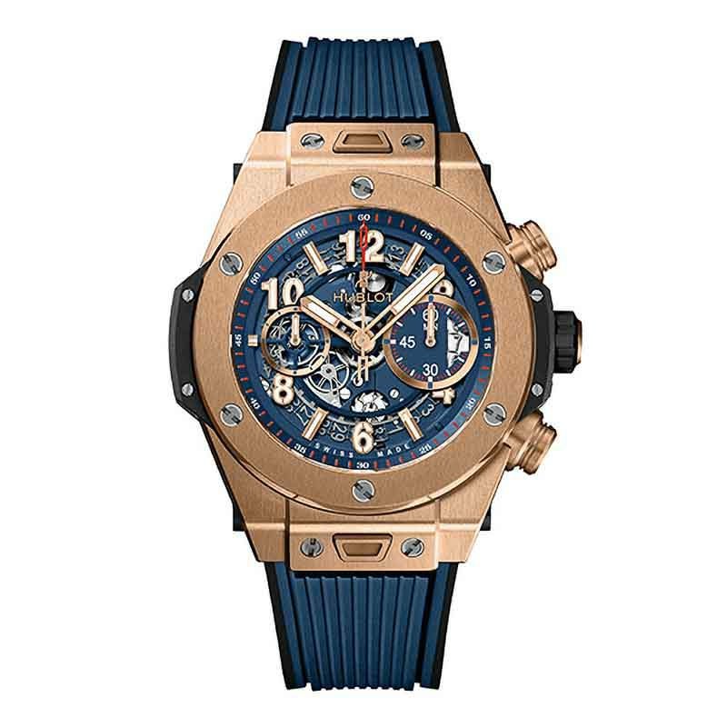 HUBLOT BIG BANG UNICO KING GOLD BLUE ウブロ ビッグ・バン ウニコ キングゴールド ブルー 421.OX.5180.RX