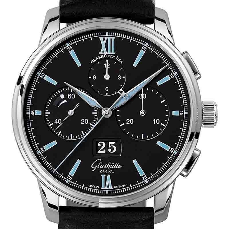 GLASHUTTE ORIGINAL Senator Chronograph Panorama Date グラスヒュッテ・オリジナル セネタ・クロノグラフ・パノラマデイト 1-37-01-03-02-55
