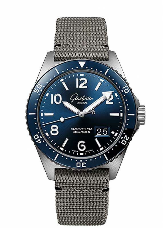 GLASHUTTE ORIGINAL SeaQ Panorama Date グラスヒュッテ・オリジナル シーキュー パノラマデイト 1-36-13-02-81-34