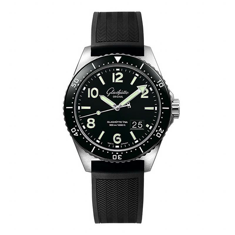 GLASHUTTE ORIGINAL SeaQ Panorama Date グラスヒュッテ・オリジナル シーキュー パノラマデイト 1-36-13-01-80-33