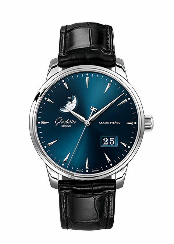 GLASHUTTE ORIGINAL Senator Excellence Panorama Date Moon Phase グラスヒュッテ・オリジナル セネタ・エクセレンス・パノラマデイト・ムーンフェーズ 1-36-04-04-02-50