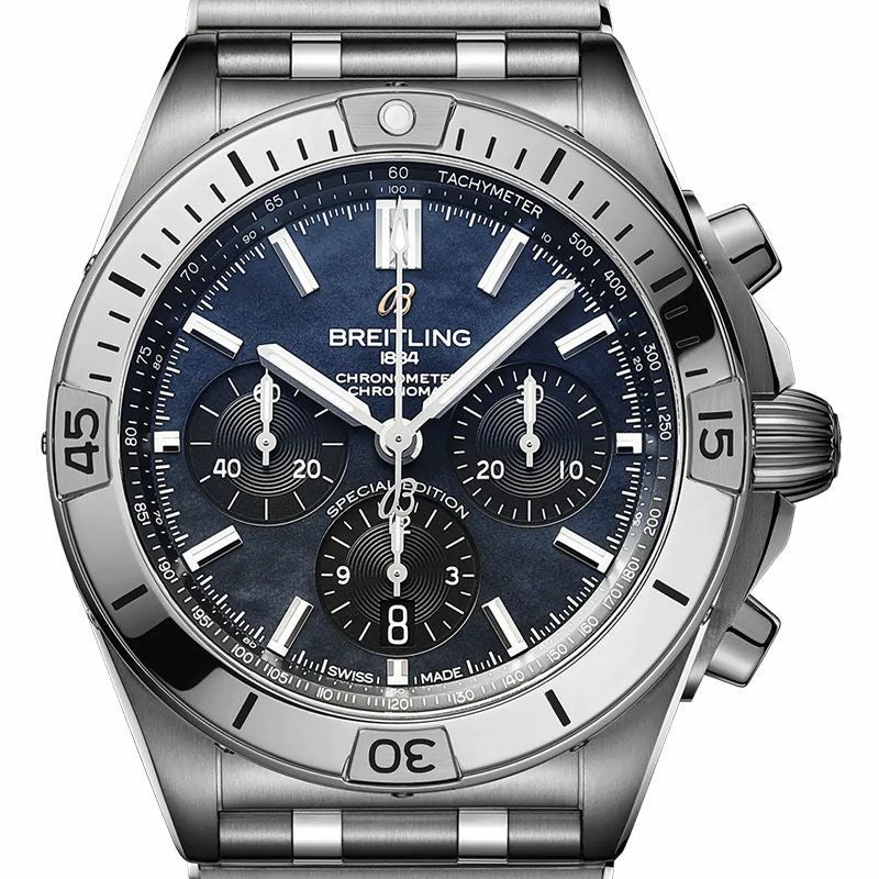 BREITLING CHRONOMAT B01 42 JAPAN EDITION Black Mother-Of-Pearl ブライトリング クロノマット B01 42 ジャパン エディション ブラック・マザーオブパール AB0134101B3A1