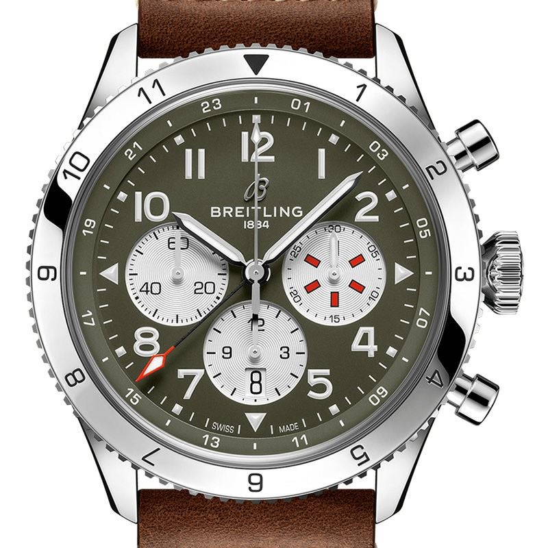 BREITLING SUPER AVI B04 CHRONOGRAPH GMT 46 Curtiss Warhawk ブライトリング スーパー アヴィ B04 クロノグラフ GMT 46 カーチス ウォーホーク AB04452A1L1X1