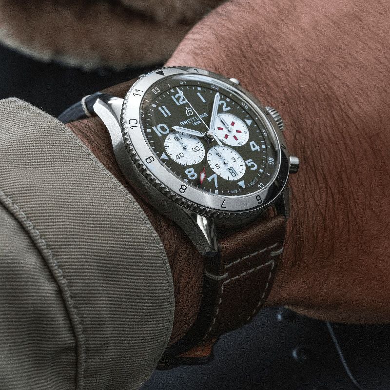 BREITLING SUPER AVI B04 CHRONOGRAPH GMT 46 Curtiss Warhawk ブライトリング スーパー アヴィ B04 クロノグラフ GMT 46 カーチス ウォーホーク AB04452A1L1X1