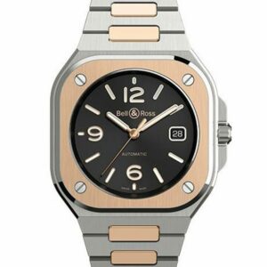 Bell & Ross BR 05 BLACK STEEL & GOLD ベル&ロス BR 05 ブラックスチール & ゴールド BR05A-BL-STPG/SSG