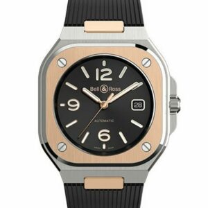 Bell & Ross BR 05 BLACK STEEL & GOLD ベル&ロス BR 05 ブラックスティール & ゴールド BR05A-BL-STPG/SRB