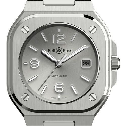 Bell & Ross BR 05 GREY STEEL ベル&ロス BR 05 グレー スティール BR05A-GR-ST/SRB