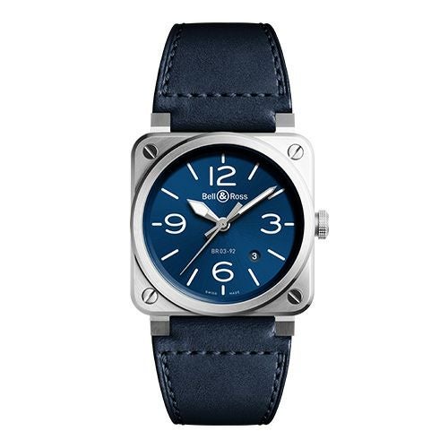 Bell & Ross BR 03-92 BLUE STEEL ベル&ロス BR 03-92 ブルー スティール BR0392-BLU-ST/SCA