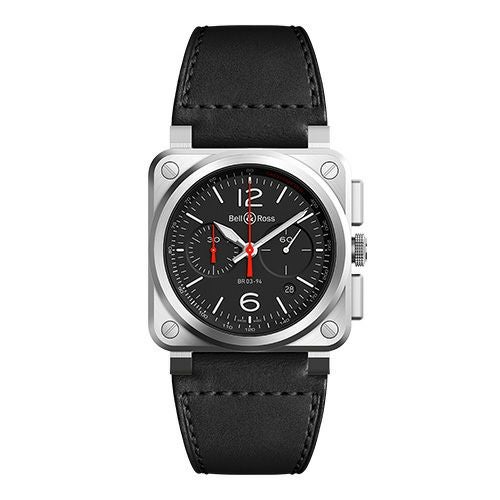 Bell & Ross BR 03-94 BLACK STEEL ベル&ロス BR 03-94 ブラックスティール BR0394-BLC-ST/SCA