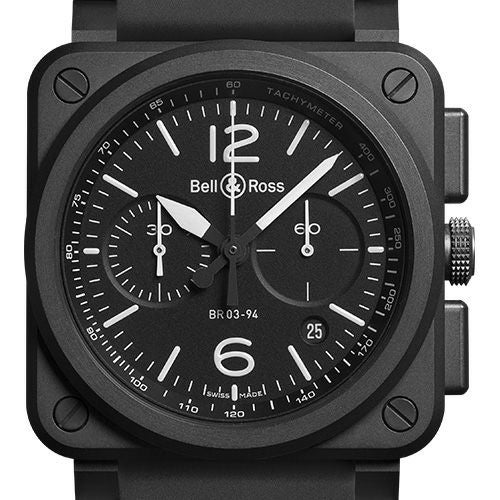 Bell & Ross BR 03-94 BLACK MATTE ベル&ロス BR 03-94 ブラック マット セラミック BR0394-BL-CE