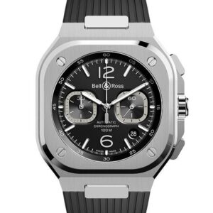 Bell & Ross BR 05 CHRONO BLACK STEEL ベル&ロス BR 05 クロノ ブラック スティール BR05C-BL-ST/SRB