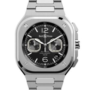 Bell & Ross BR 05 CHRONO BLACK STEEL ベル&ロス BR 05 クロノ ブラック スティール BR05C-BL-ST/SST