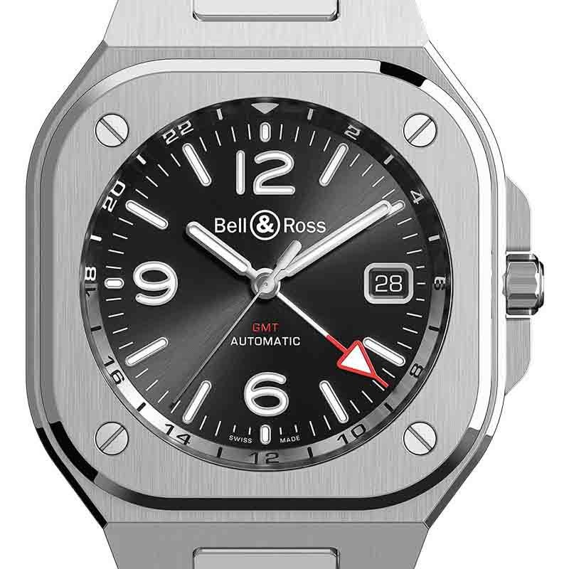 Bell & Ross BR 05 GMT ベル&ロス BR 05 GMT BR05G-BL-ST/SRB