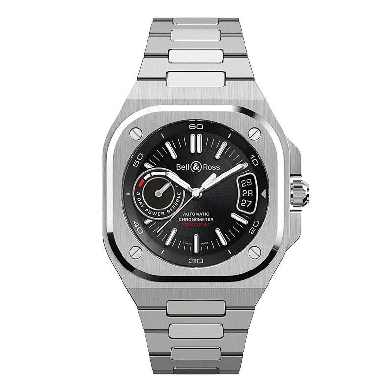 Bell & Ross BR-X5 BLACK STEEL ベル&ロス BR-X5 ブラック スティール BRX5R-BL-ST/SST