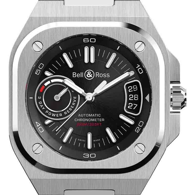 Bell & Ross BR-X5 BLACK STEEL ベル&ロス BR-X5 ブラック スティール BRX5R-BL-ST/SST