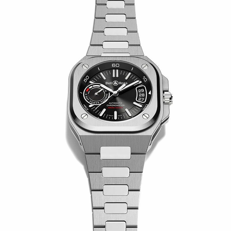 Bell & Ross BR-X5 BLACK STEEL ベル&ロス BR-X5 ブラック スティール BRX5R-BL-ST/SST